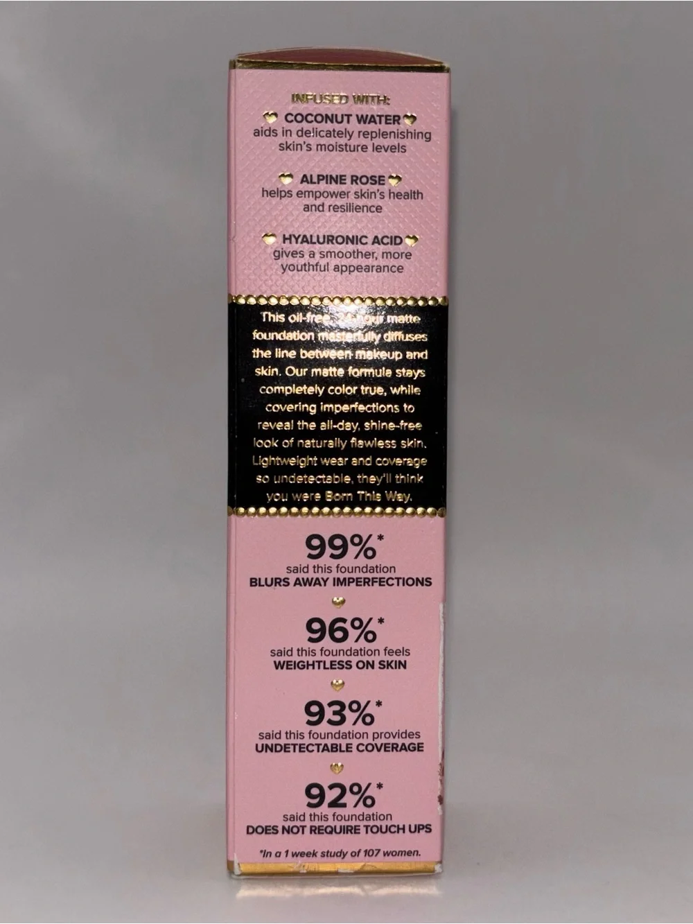 Too Faced Born This Way Matte 24 Hour Foundation Caramel NIB